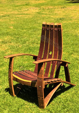 Wine Barrel Adirondack Chair